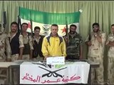 Syria فري برس  ادلب بنش انشقاق المساعد أول أحمد باجان وتشكيله سرية خالد بن الوليد  4 8 2012 Idlib