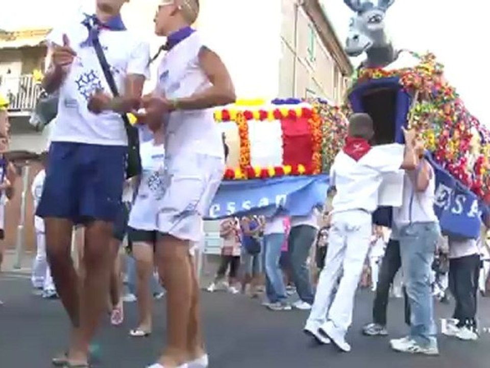 2012-Bessan la  fête-Fontaine Café de la gare