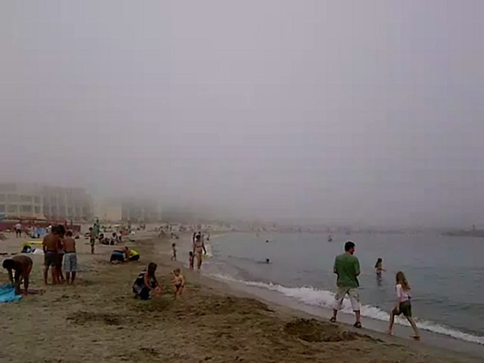 Palavas Les Flots dans la brume de mer