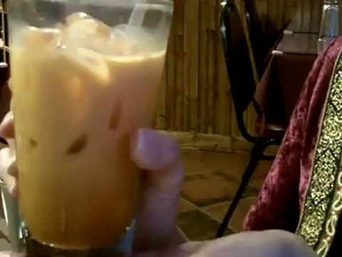 Thai Iced Tea - Thai iced tea is a unique iced tea that is sweet, and refreshing. Thai Taste, Troy, MI.