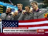 Michael Phelps signs off with 18th Olympic gold