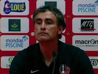Le Mans FC 1-2 DFCO, O. Dall Oglio en conférence de presse