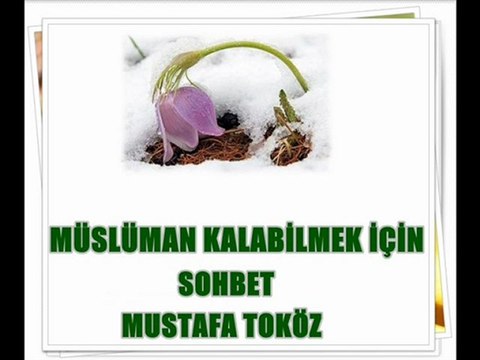 Müslüman kalabilmek için sohbet Mustafa Toköz