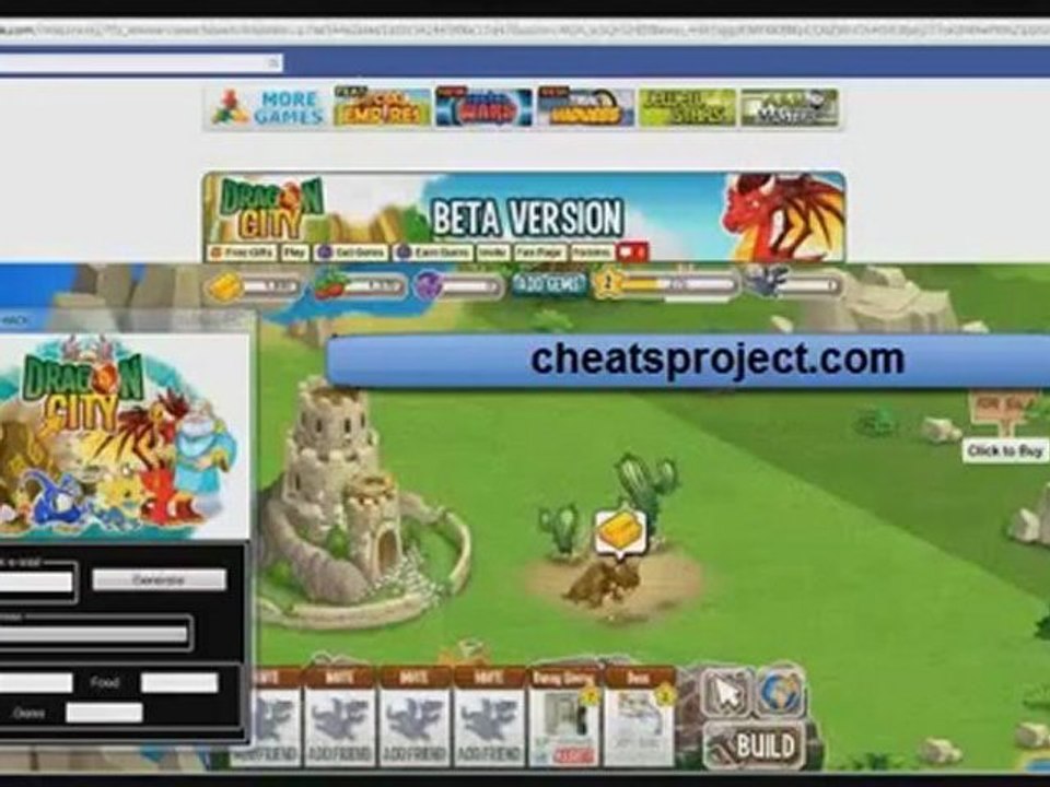 Dragon City Cheat Engine Free 2012
