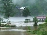Helicopter rescue: 25 saved from floods in China