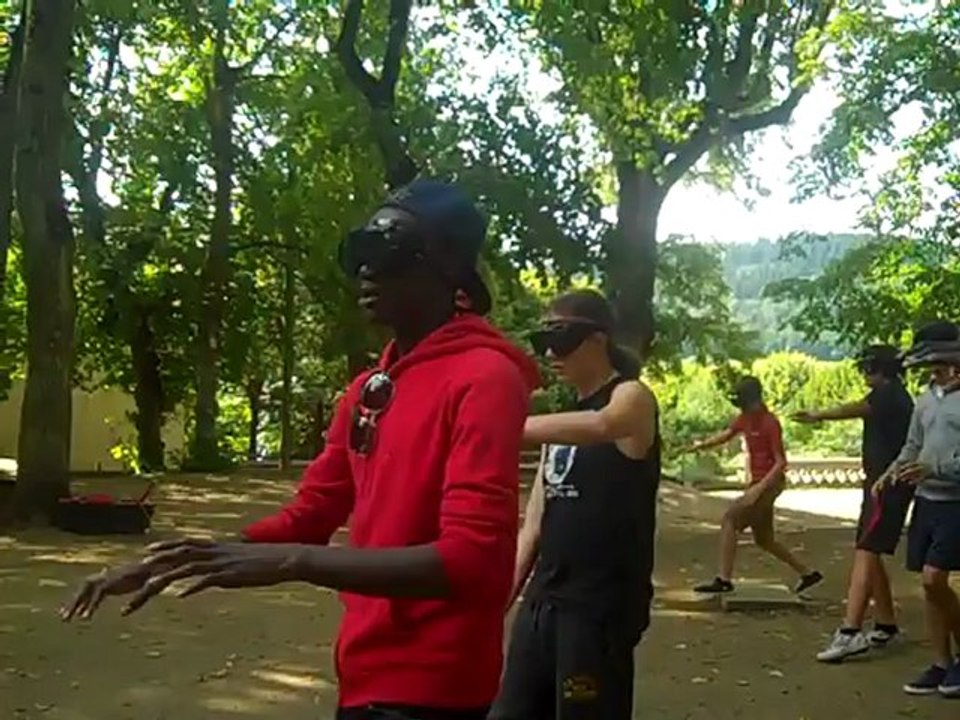 ados:cécifoot, les sens en éveil