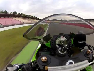 Aurélien Zx10R piste de Hockenheim - 30 juillet 2012 - Allemagne - Speer Racing