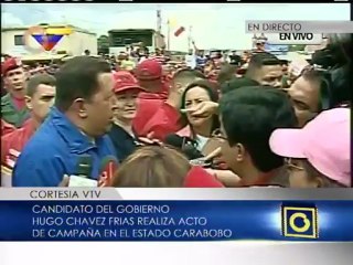 Candidato Chávez reiteró su llamado a respetar el árbitro electoral