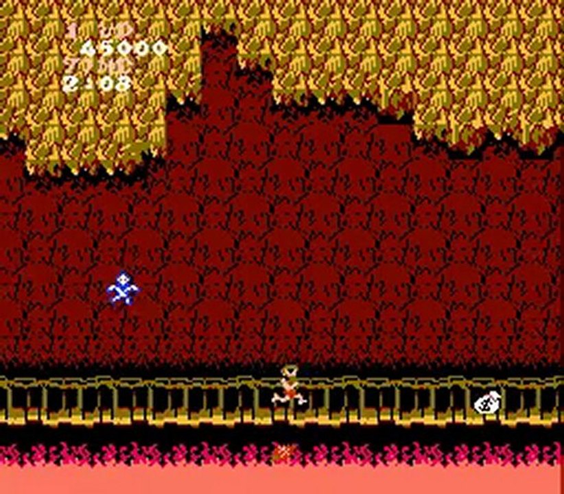 Ghosts'n Goblins, premier tour terminé