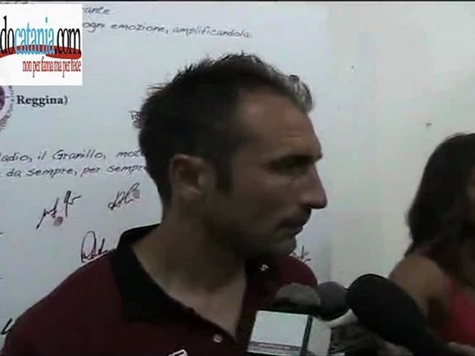 Dionigi e Rizzo post Reggina-Catania 1-1 *** 5 agosto 2012***