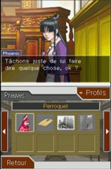 [DS] Phoenix Wright : Ace attorney - ADIEUX ET VOLTE FACE - 6.1