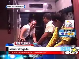 Niño de 13 años drogado (Fuertes Imagenes)