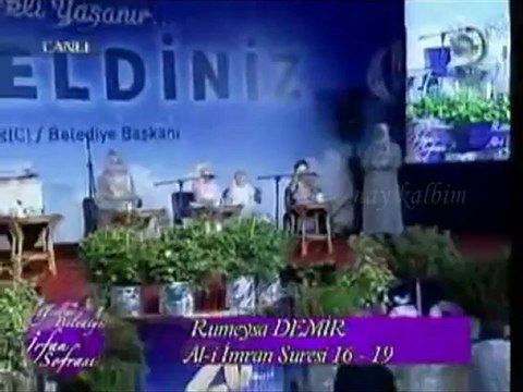 1 KURAN KIRAATLARI GÖRME ENGELLİLER Ramazan 2012 Hilal TV