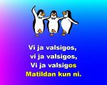VALSIGANTE MATILDAN - Esperanto karaoke of the Australian folk-song Waltzing Matilda