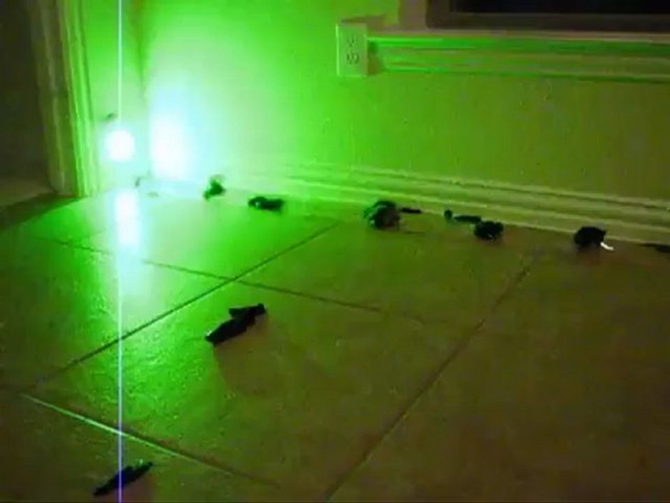 RPL-300 Green Laser pops 20 Balloons