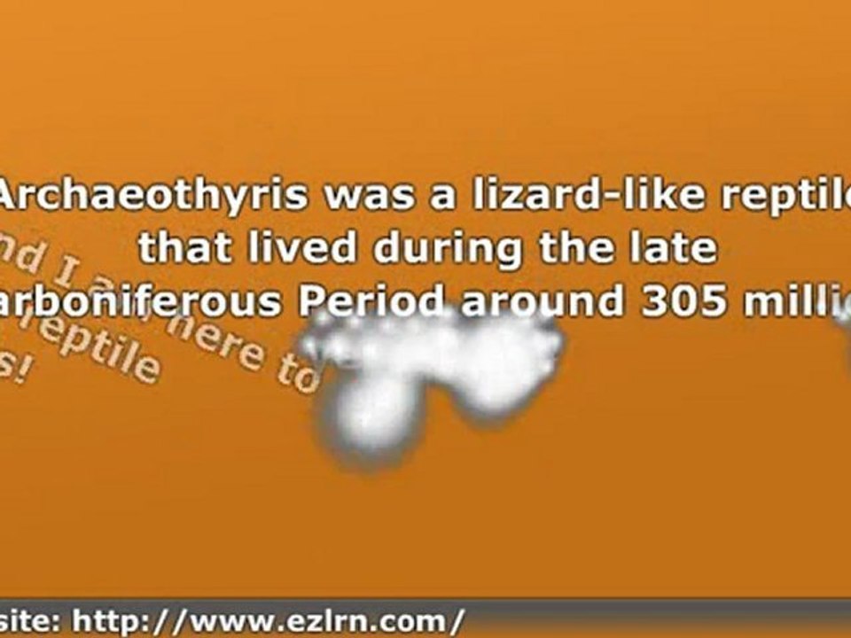 Archaeothyris            Dinosaur: Archaeothyris