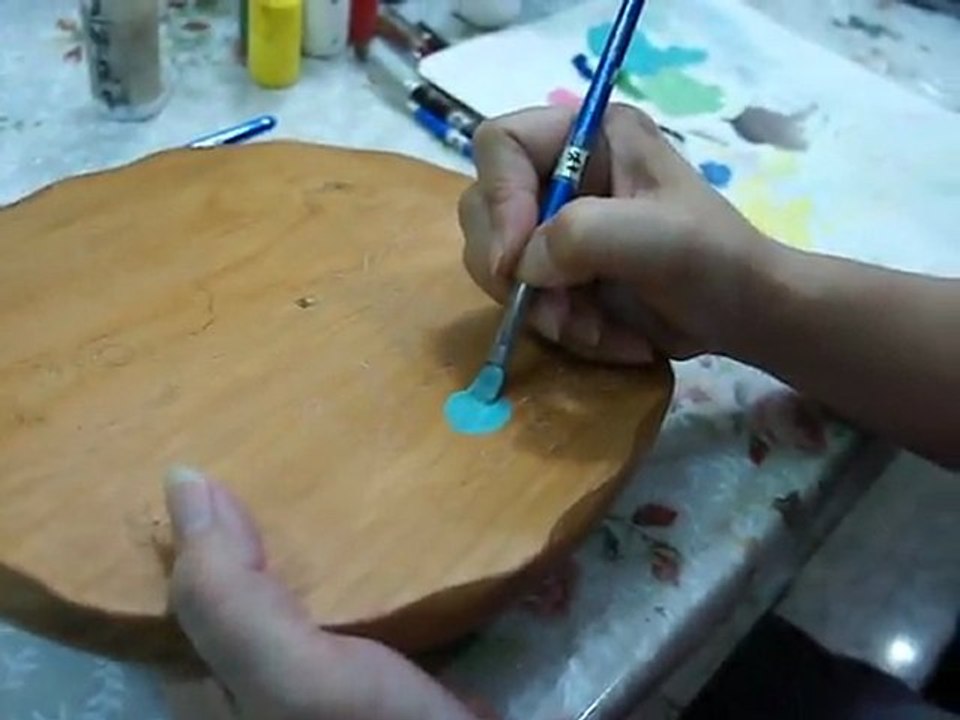 台中第一件作品打底