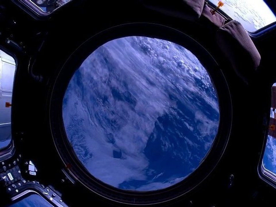 View from the ISS at Night