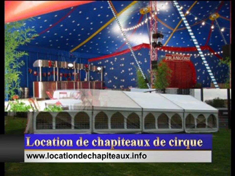 location de chapiteaux de cirque pour mariage