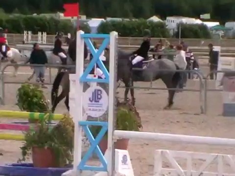 Second parcours de CSO de Laurène et Wieroch Lamotte 2012