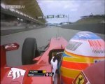 F1 2010 GP Malasia Alonso Onboard Lap Without Clutch [HD] Engine Sounds