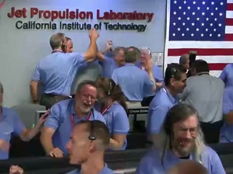 [MSL] Touchdown of Rover Curiosity Onto Mars After 8 Month Journey