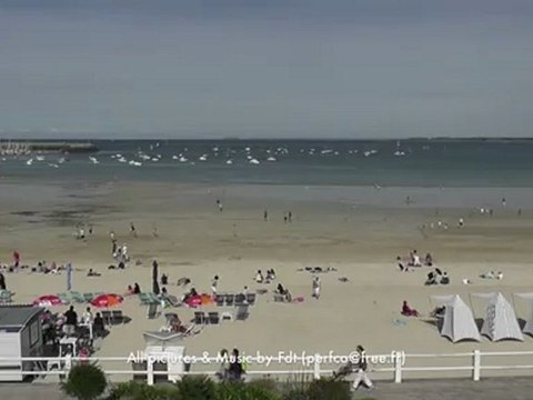 Journée sur une plage en Bretagne - St Cast le Guildo