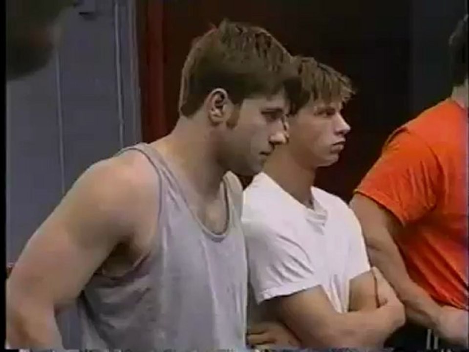 Triple H lectures Tough Enough cast