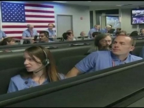 Le robot Curiosity s'est posé sur Mars sans encombre