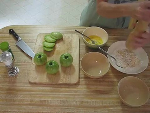 Fried Green Tomatoes part 1