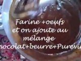 Recette du gâteau au chocolat à l'extrait de Stévia par Rose and Cook - Pure Via