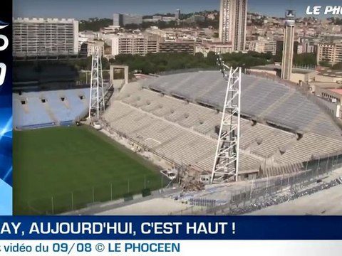 Zap Info : vue vertigineuse en haut du Vélodrome