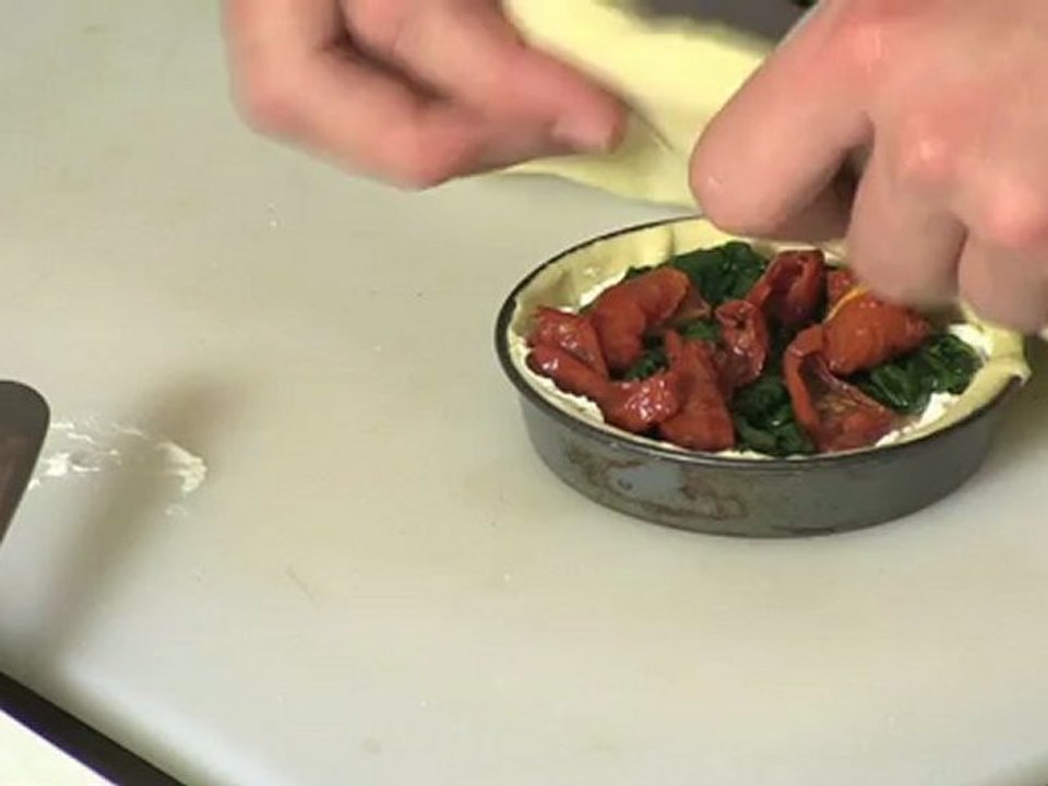 «Cuisine-moi si tu peux», Tourte ricotta-épinards