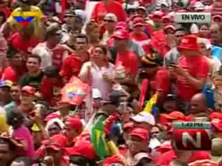 (VÍDEO) Discurso del candidato Hugo Chávez en Valencia, estado Carabobo (1/8) 05.08.2012