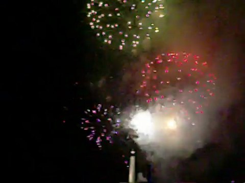 Feu d'artifice Biarritz 4 août 2012