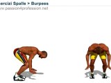 Petto spalle e tricipiti ( Burpees )