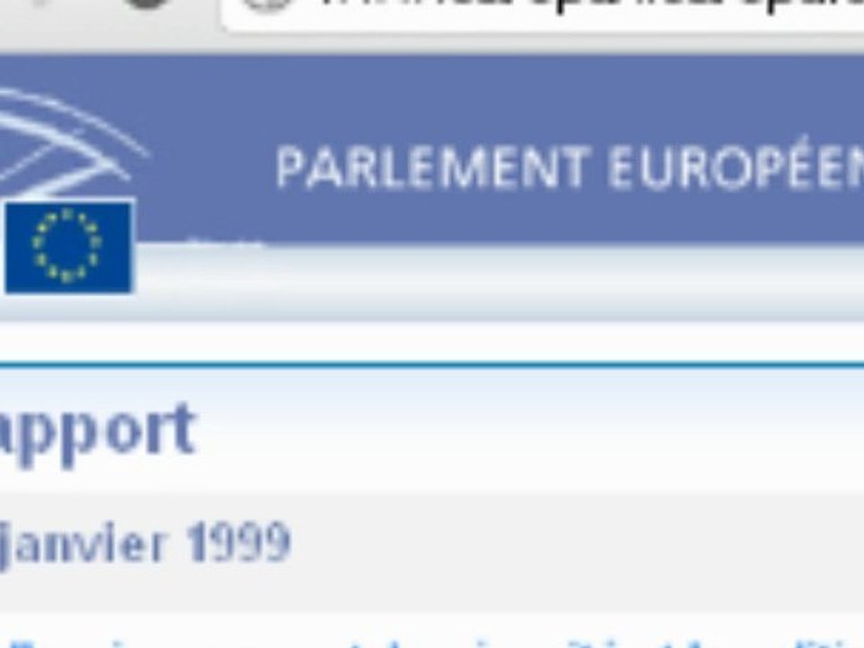 ARME CLIMATIQUE AU PARLEMENT EUROPEEN (génocide ?)