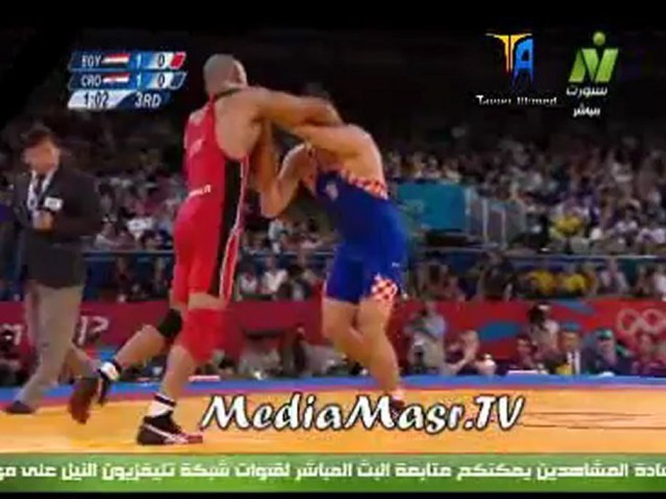 فوز كرم جابر على بطل كراوتيا فى دور 16