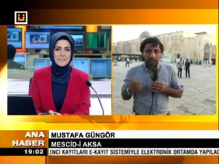 Mustafa GÜNGÖR Mescidi AKSA Canlı bağlantı 4 Ağustos 2012