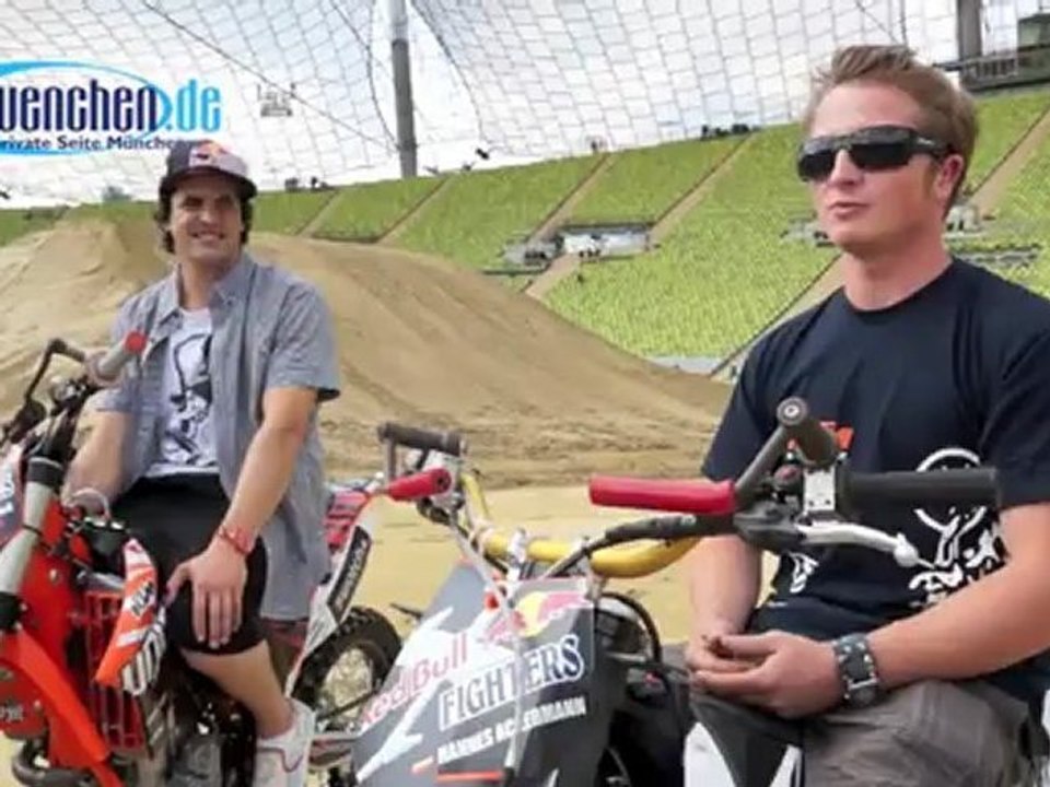 Red bull x-fighters - freestyle-motocross-sportevent @ olympiastadion münchen am 11.08.2012