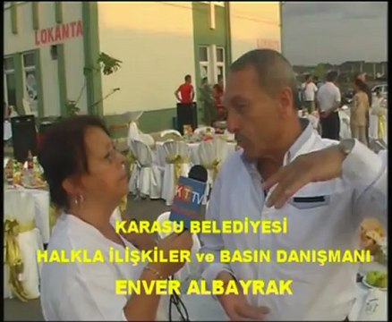 KARASU BELEDİYESİ HALKLA İLİŞKİLER VE BASIN DANIŞMANI ENVER ALBAYRAK RÖPORTAJI