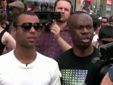 Ashley Cole Manages to Escape Cheryl Cole's Pals' Fury