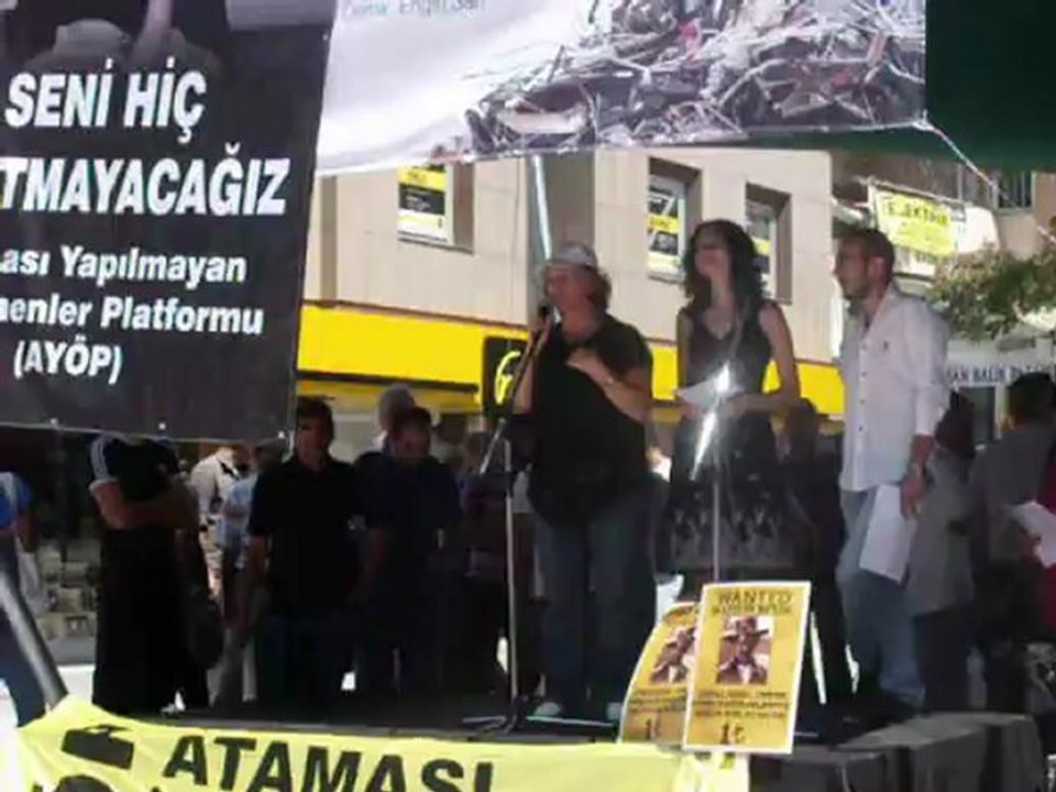 4 AĞUSTOS 2012 ANK MİTİNG MERYEM BAY BAŞBAKANA SESLENİYOR