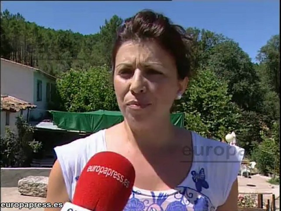 Vecinos hablan sobre el incendio de Sierra de Gata