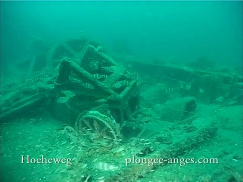 Epave de l'Atlantique: l'Hoheweg  en 2012