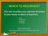 Factors in Choosing Concrete Resurfacing for Your Home