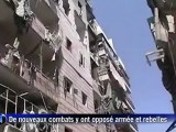 Syrie: bombardements et combats dans plusieurs quartiers d'Alep