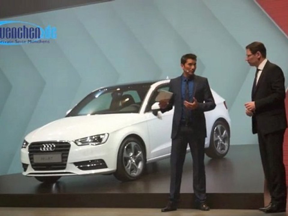 Teil 2: der neue audi a3 - vorgestellt am 06.08.2012 im icm münchen
