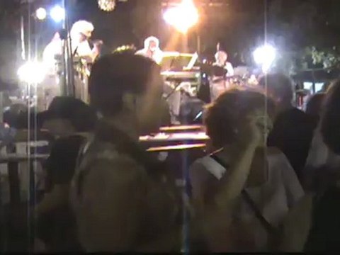 FRANÇA - Côte d'Azur - Nice - Franceses em festa no 14 Juillet.