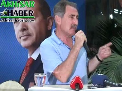 AK Parti Akhisar İlçe Teşkilatın İftar Yemeğine Bakan Günay’da Katıldı